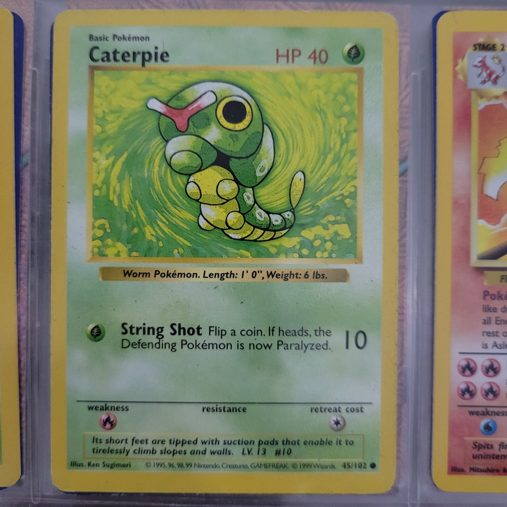 Pokemon Card Caterpie